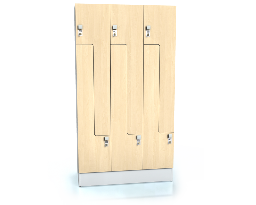 Premium Schränke mit Tür in Z-Form ALFORT DD 1920 x 1050 x 520